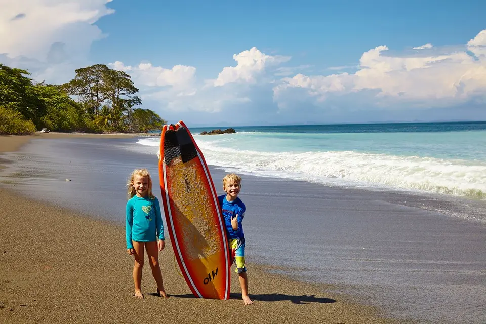 Actief in Costa Rica met kinderen